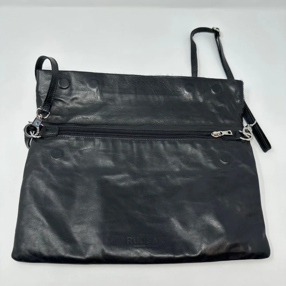RUDSAK Crossbody/Clutch Leather w/Camo Ponyskin Bag